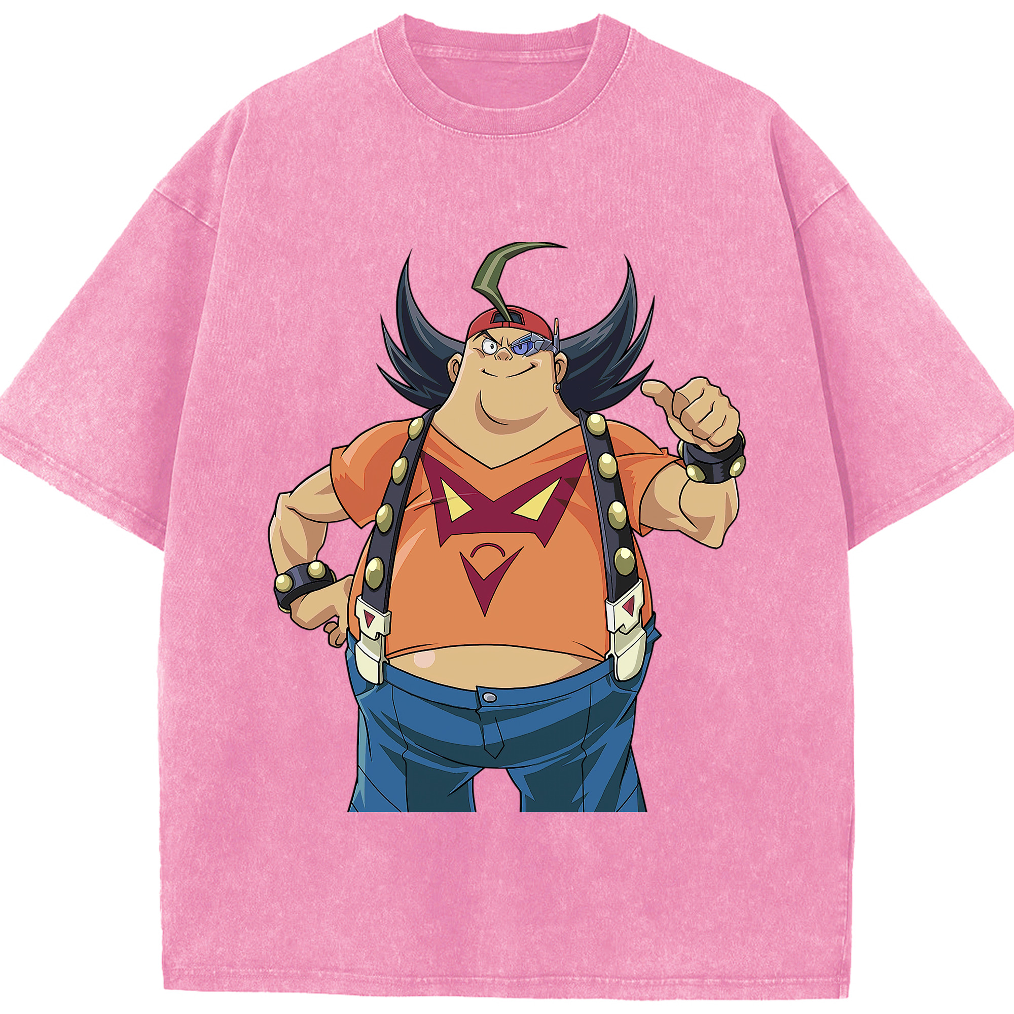 （画像用） 遊☆戯☆王 Yu-Gi-Oh! 綿100% ヴィンテージ風 半袖Tシャツ（フロントプリント）